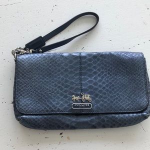 Beautiful Coach wristlet/clutch